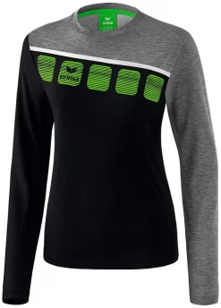 ERIMA Tee Shirt Longsleeve 5-C Femme -Optimal Sportswear Magasin tee shirt longsleeve 5 c femme 3