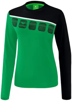 ERIMA Tee Shirt Longsleeve 5-C Femme -Optimal Sportswear Magasin tee shirt longsleeve 5 c femme 4