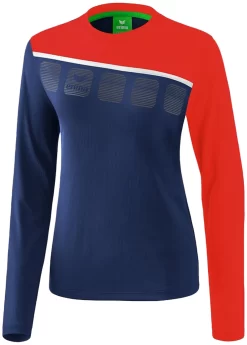 ERIMA Tee Shirt Longsleeve 5-C Femme -Optimal Sportswear Magasin tee shirt longsleeve 5 c femme 6